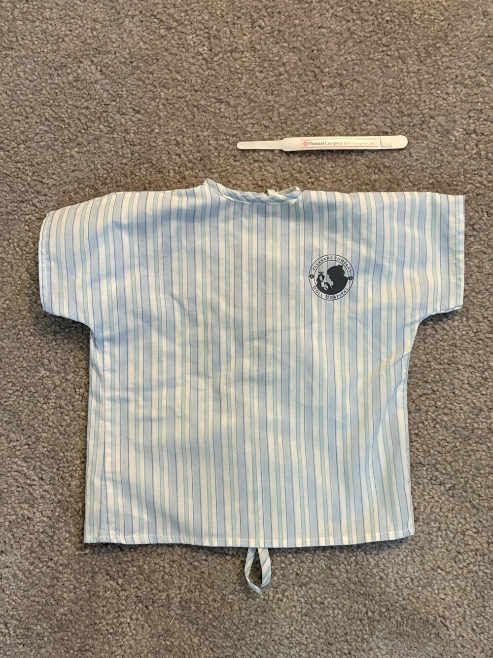 Pleasant Company doll hospital gown and bracelet